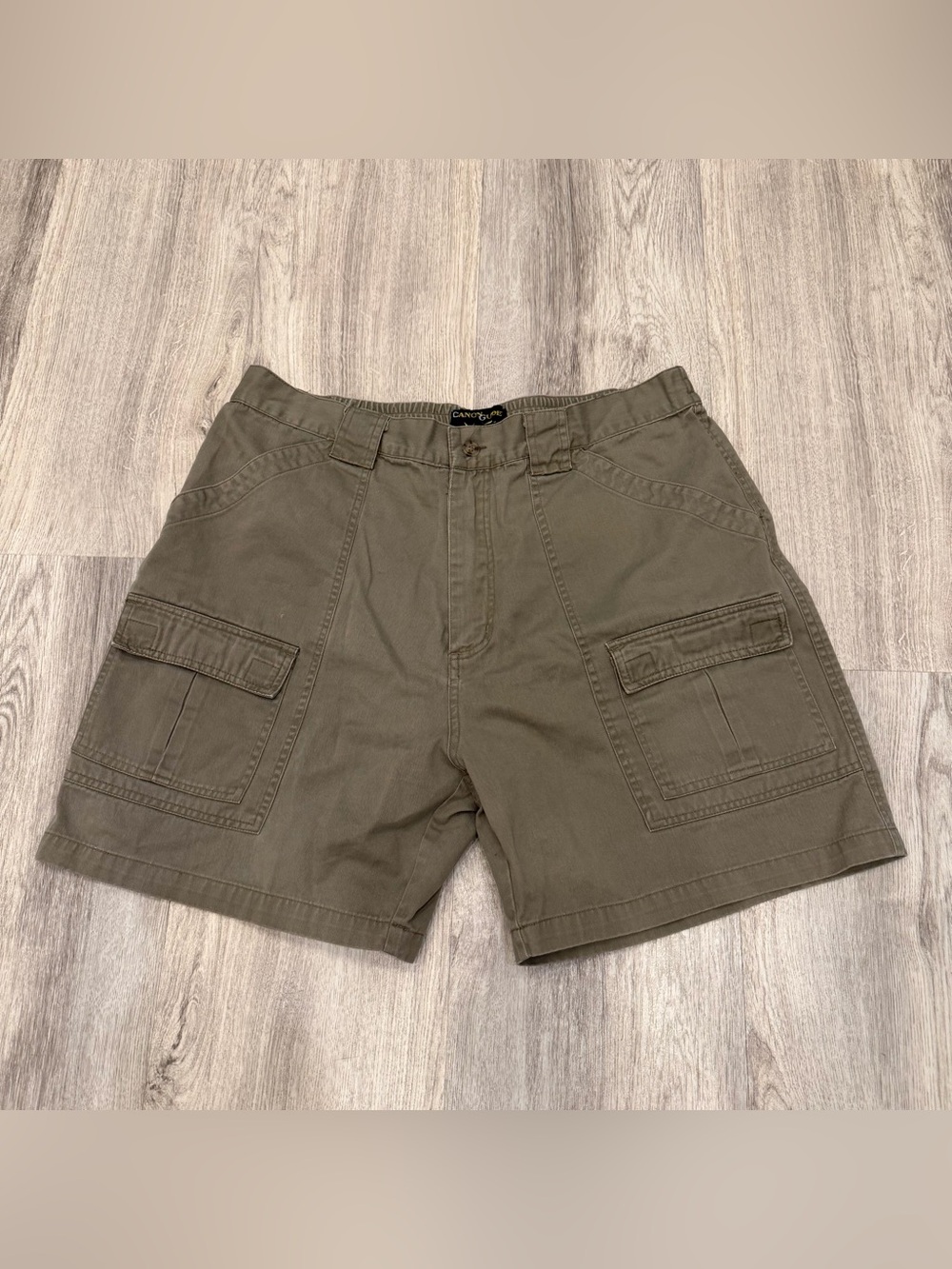 Canyon Guide Outfitters Cargo Shorts Men’s Large 100% Cotton Utility Outdoor